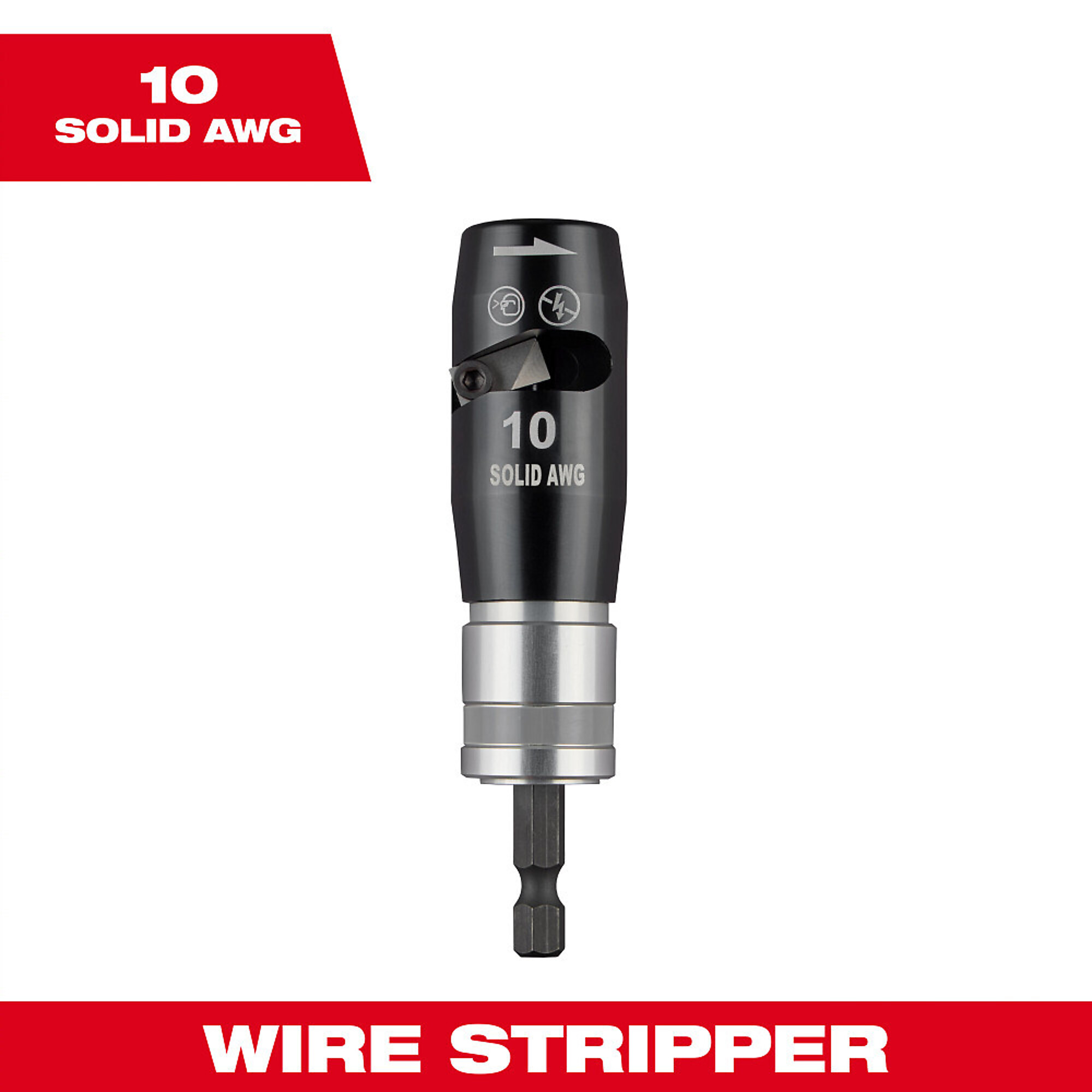 Milwaukee 10 AWG Solid Wire Stripper, Model# 48-32-6402